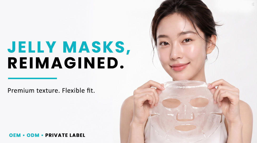 AllMask Jelly Sheet Face Mask with premium jelly texture for flexible and comfortable facial skincare