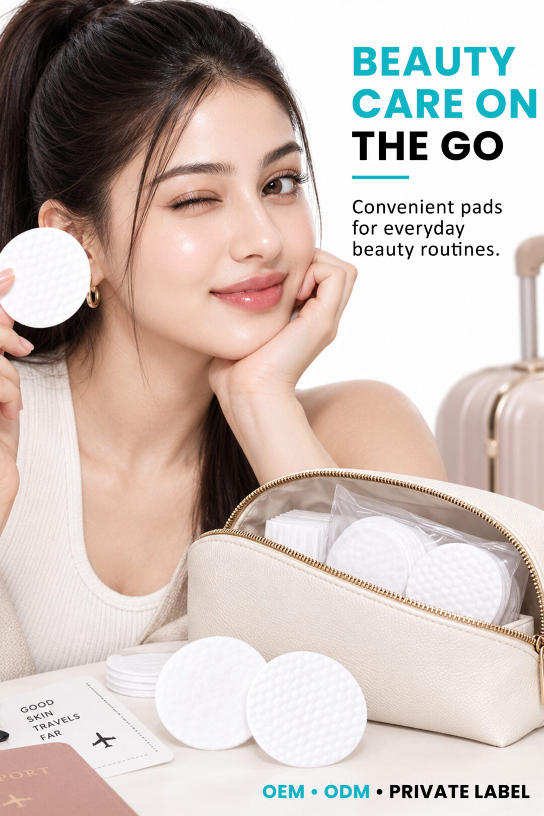 AllMask cosmetic pads for convenient on-the-go beauty care