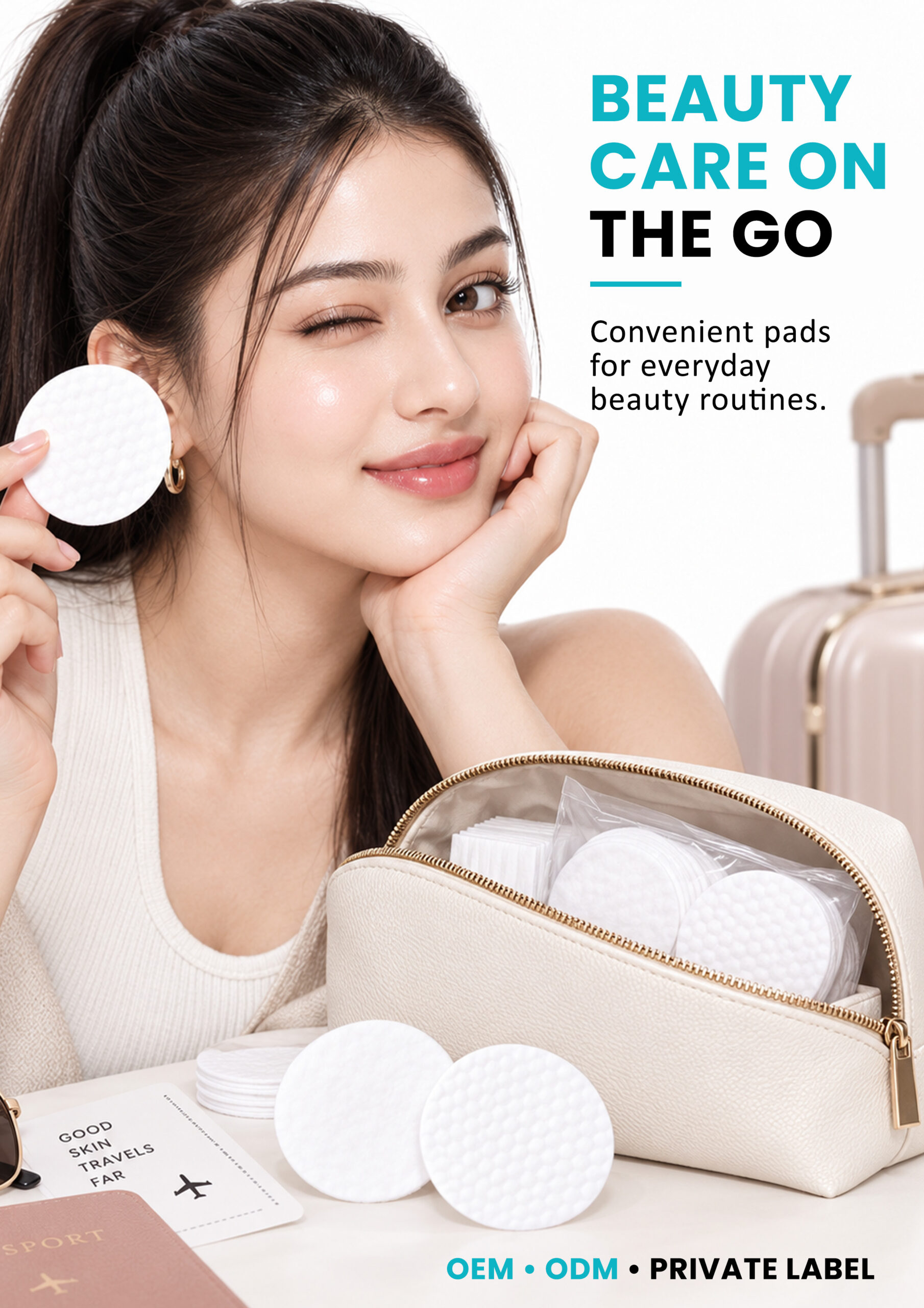 AllMask Cosmetic Pads – Beauty Care on the Go AllMask cosmetic pads for convenient on-the-go beauty care