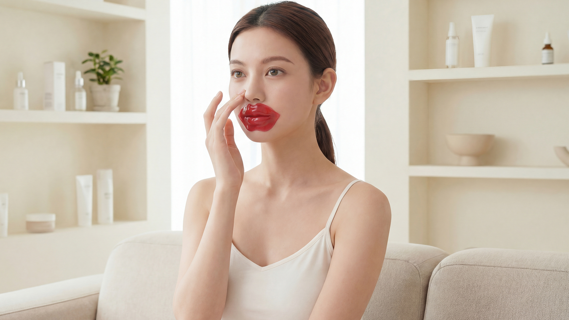 Allmask ODM OEM Hydrogel Lip Mask Private Label Manufacturing
