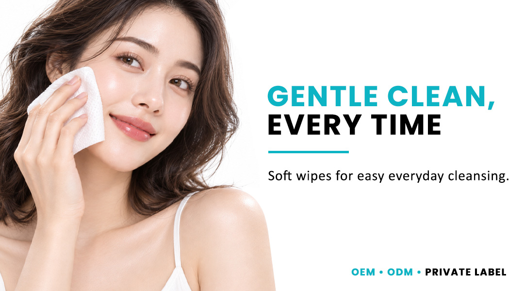 AllMask cosmetic wipes for gentle everyday facial cleansing