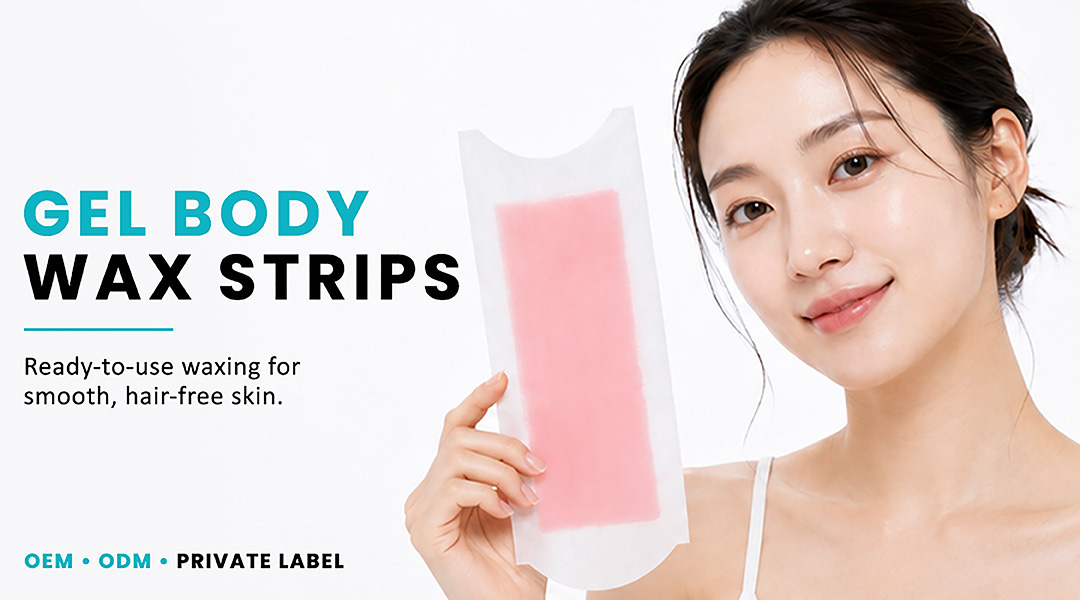 AllMask gel body wax strips for smooth and hair-free skin