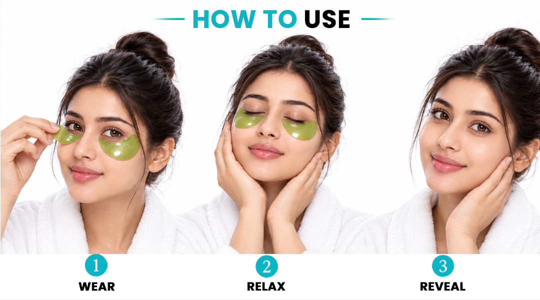 How to use ALLMASK hydrogel under eye patches