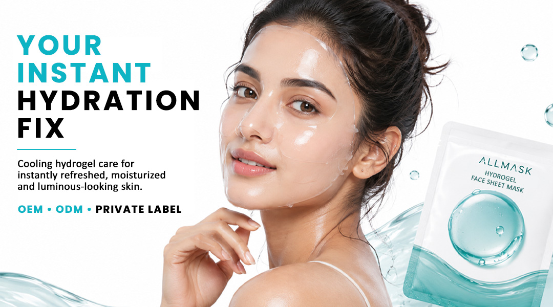AllMask Hydrogel Facial Sheet Mask for an instant hydration boost and refreshed-looking skin