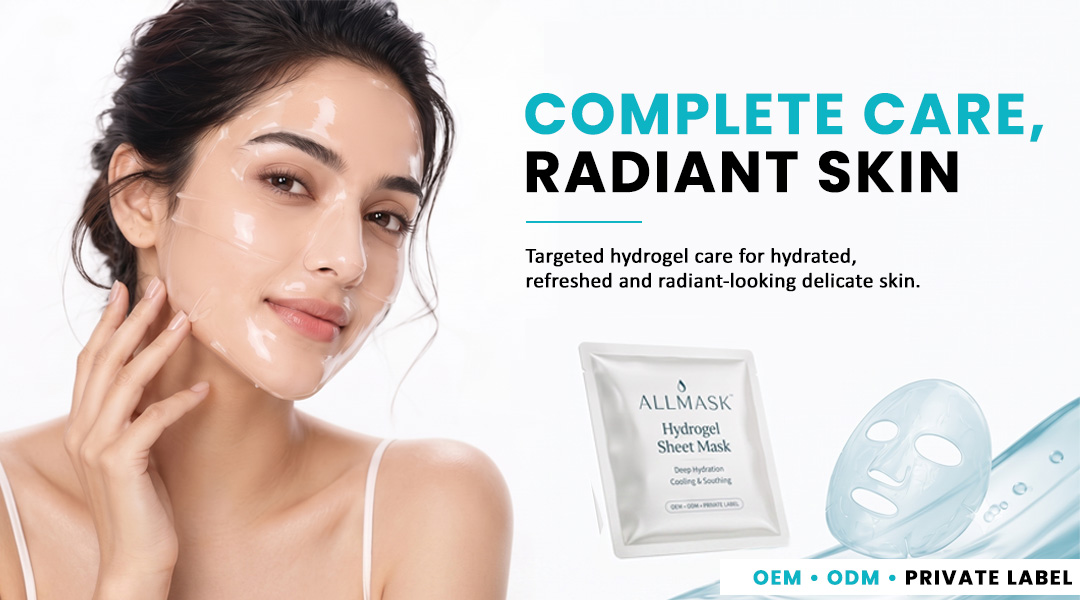 AllMask Hydrogel Facial Sheet Mask for complete skincare care and radiant-looking skin