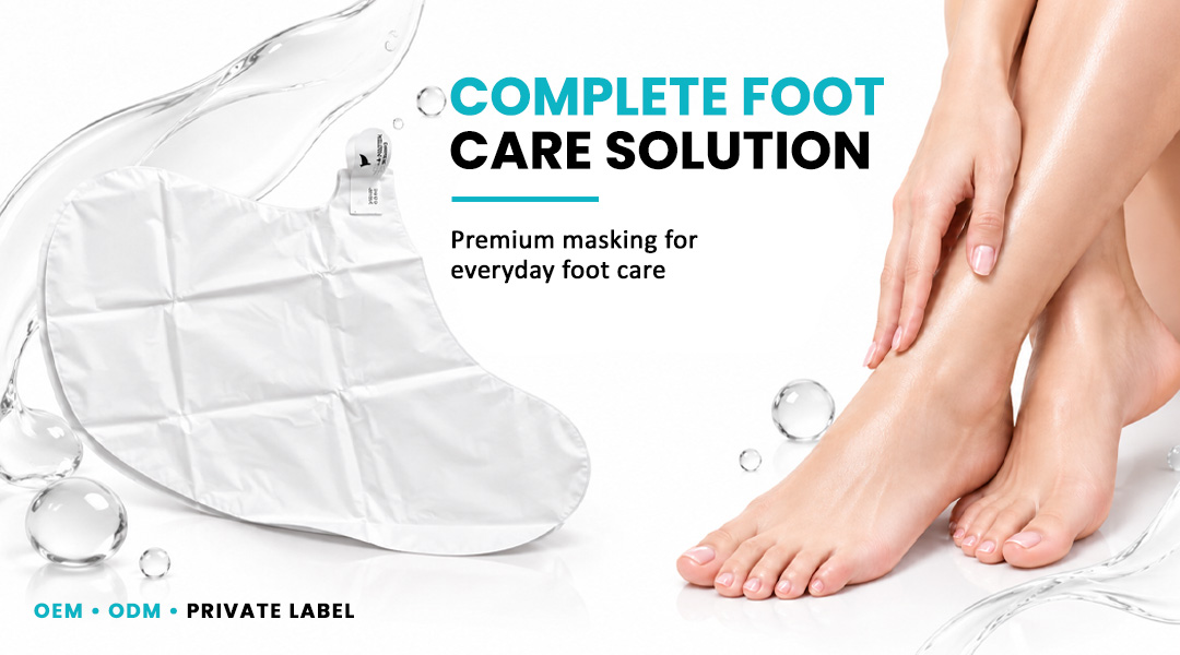 ALLMASK foot mask for complete at-home foot care