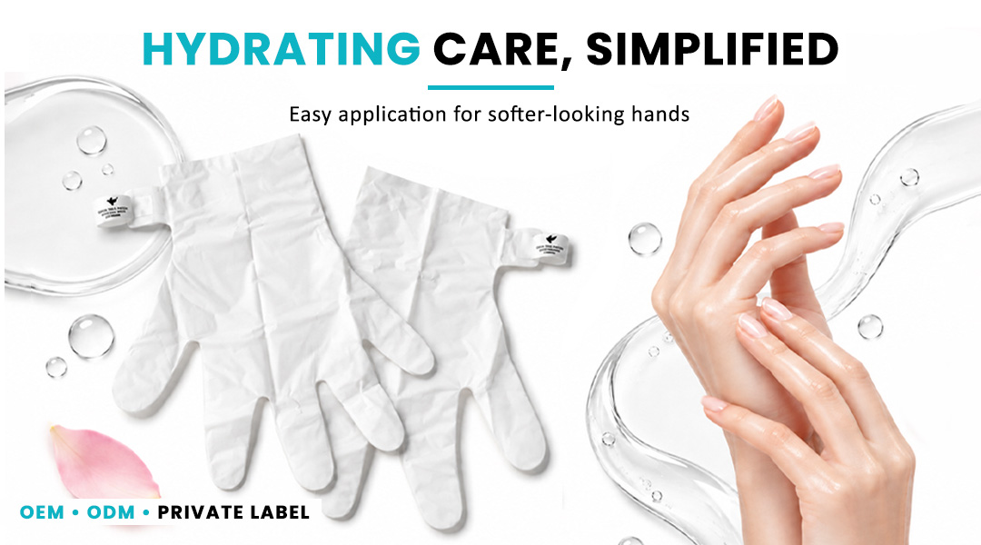 ALLMASK hand mask gloves for simplified hydrating hand care