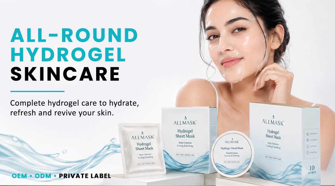 AllMask Hydrogel Facial Sheet Mask for complete all-round hydration and skincare care